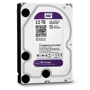 Ổ cứng HDD giám sát WD Purple 2TB WD23PURZ